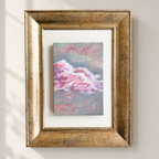 Alternate view of Cloud Study I, 1/5 by Hina Khan, acrylic on canvas